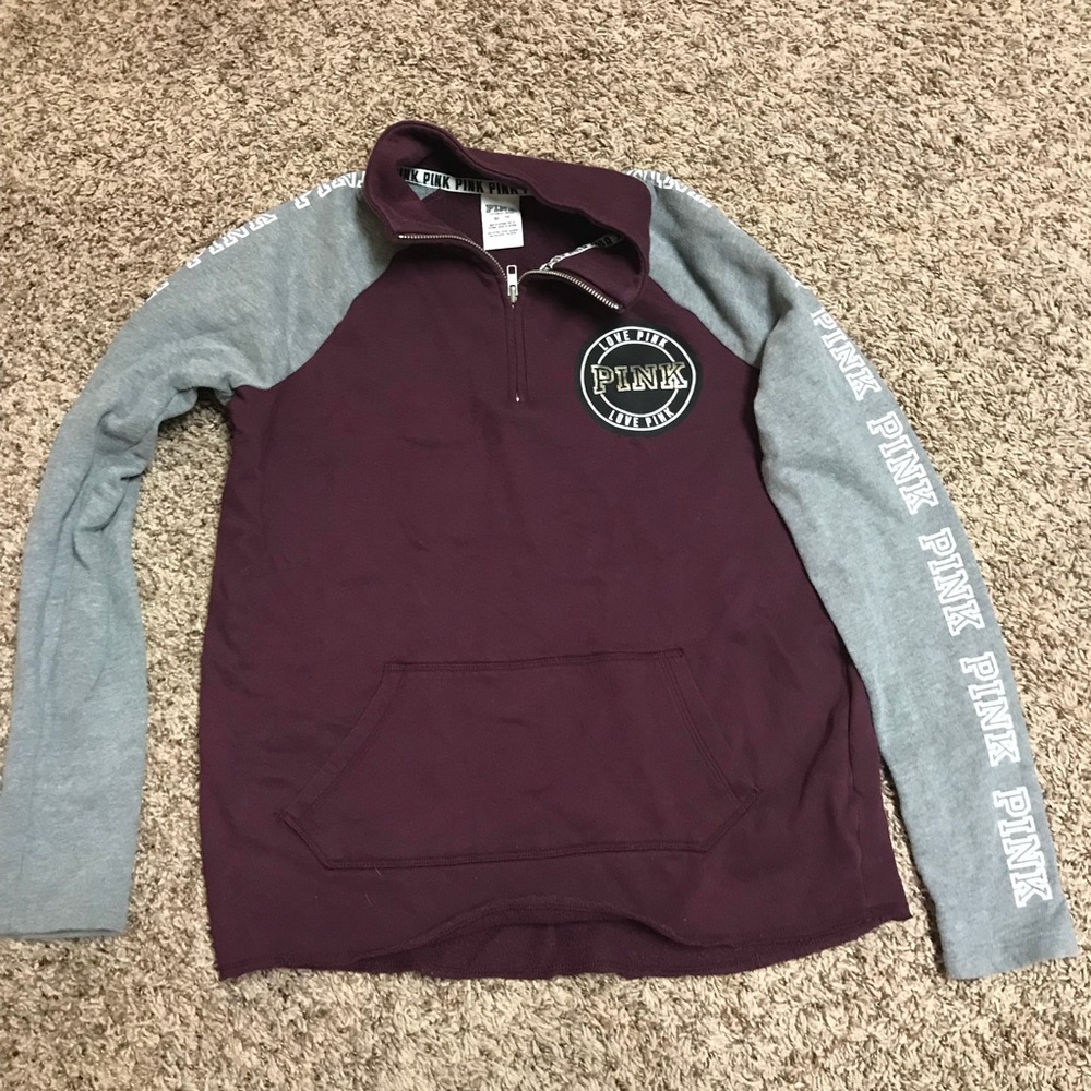 PINK PULLOVER•••Victoria’s secret